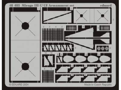 Mirage IIIC armament 1/48 - Eduard - image 1