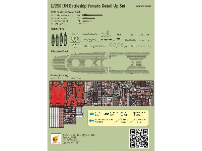 Ijn Battleship Yamato Detail Up Set (For Arii) - image 2