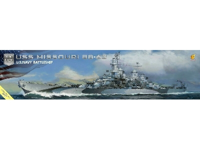 Uss Missouri Bb-63 Deluxe Kit Edition - image 1