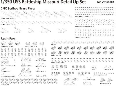 Uss Missouri Bb-63 Deluxe Kit Edition - image 3