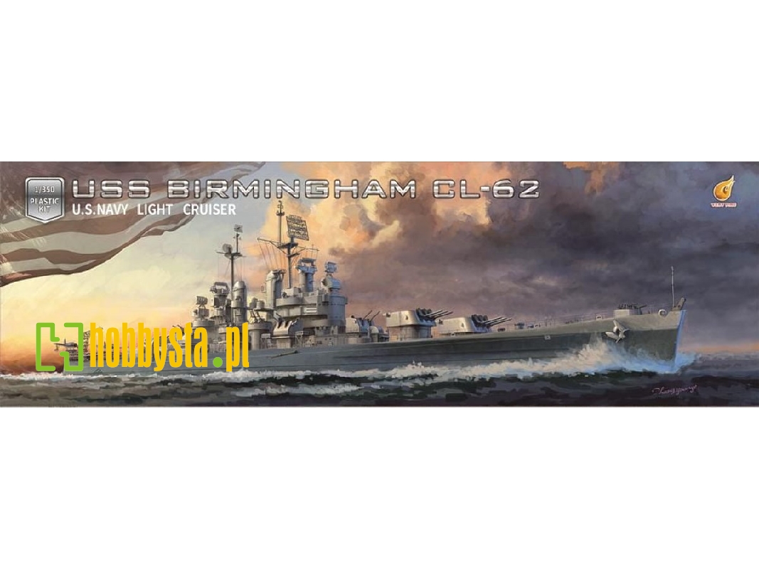 Uss Birmingham Cl-62 Deluxe Kit Edition - image 1