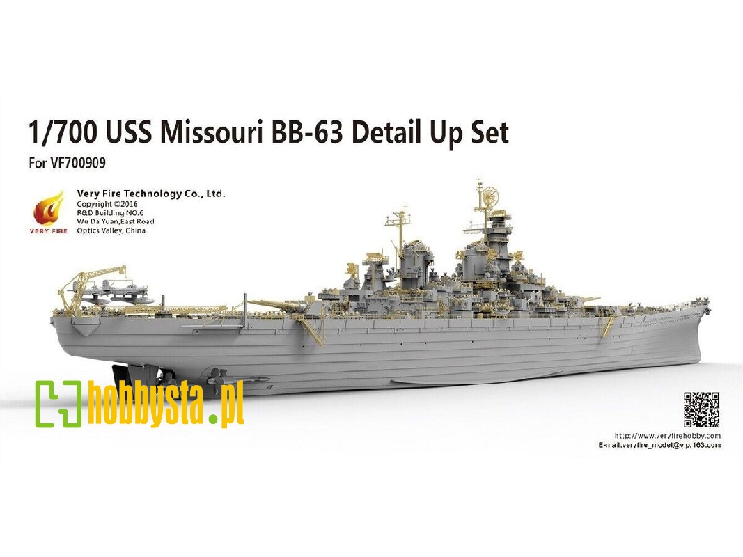 Uss Missouri Detail Up Set (For Very Fire) - image 1