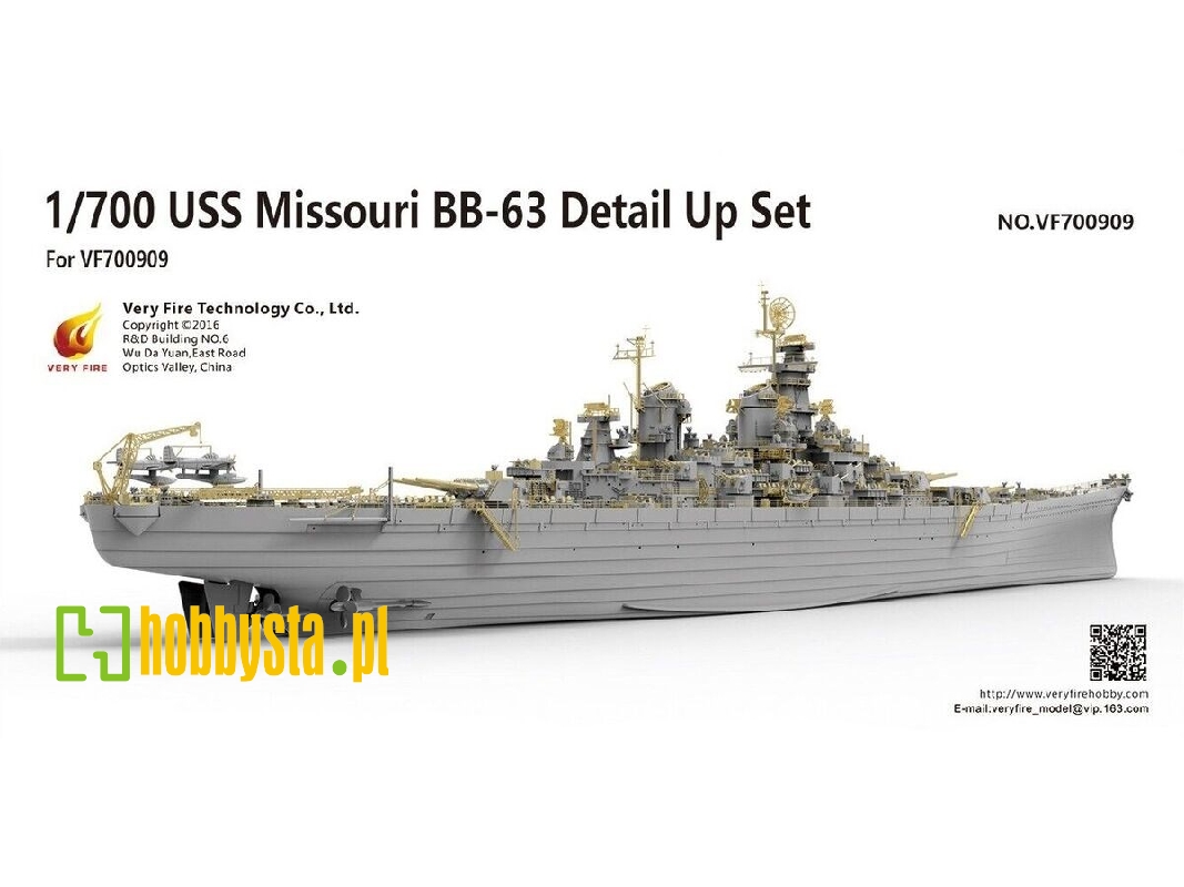 Uss Missouri Bb-63 Detail Up Set - image 1