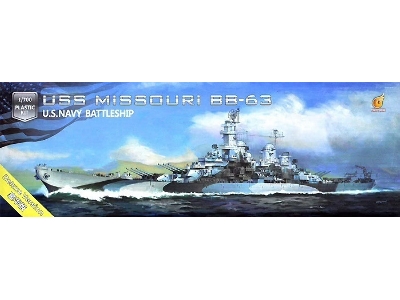 Uss Missouri Bb-63 Deluxe Kit Edition - image 1