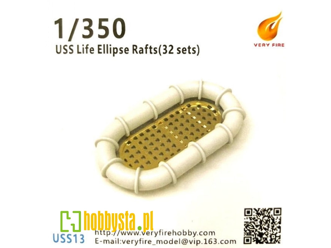 Uss Life Ellipse Rafts (32 Sets) - image 1