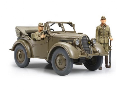 Kawasaki Ki-61-id Hien (Tony) & 4x4 Light Vehicle Kurogane Set - image 3