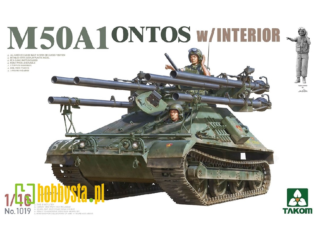 M50A1 Ontos w/interior - image 1