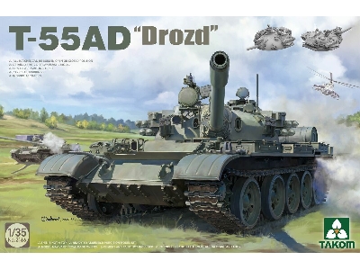 T-55AD medium tank w/Drozd system - image 1