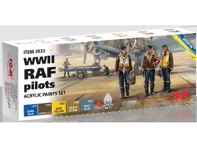 Acrylic Paint Set For WWII Raf Pilots - image 1