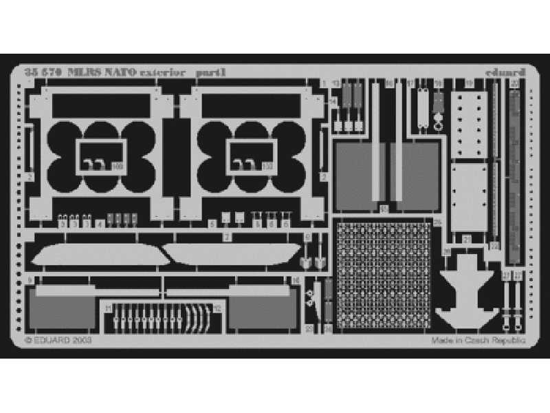 MLRS NATO exterior 1/35 - Dragon - image 1