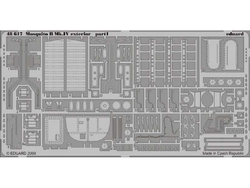 Mosquito B Mk. IV exterior 1/48 - Revell - image 1