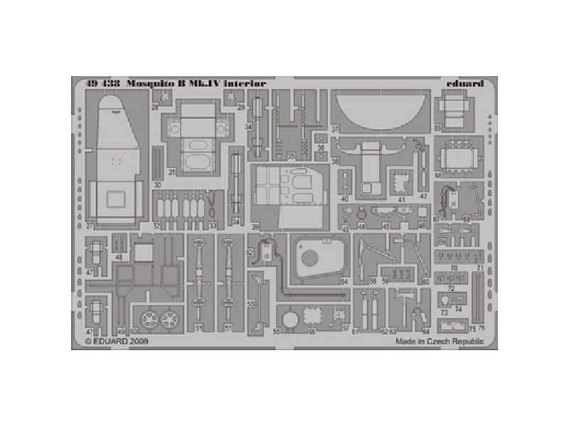 Mosquito B Mk. IV interior S. A. 1/48 - Revell - image 1