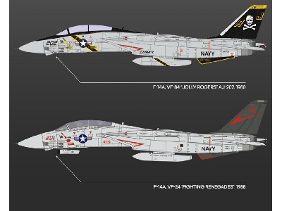 USN F-14A VF-84 Jolly Rogers - image 2