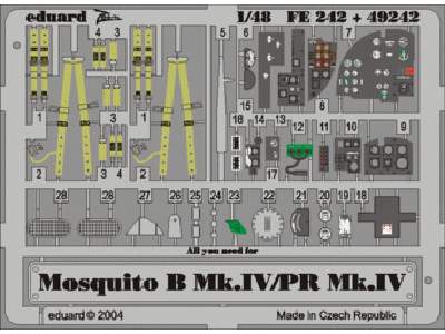 Mosquito B. Mk. IV/ PR Mk. IV 1/48 - Tamiya - - image 1