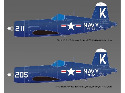 USN F4U-4 - Battle of Jangjin Reservoir - image 2