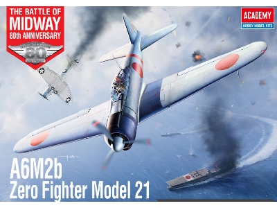 Mitsubishi A6M2b Zero Fighter Model 21 The Battle of Midway 80th Anniversary - image 1