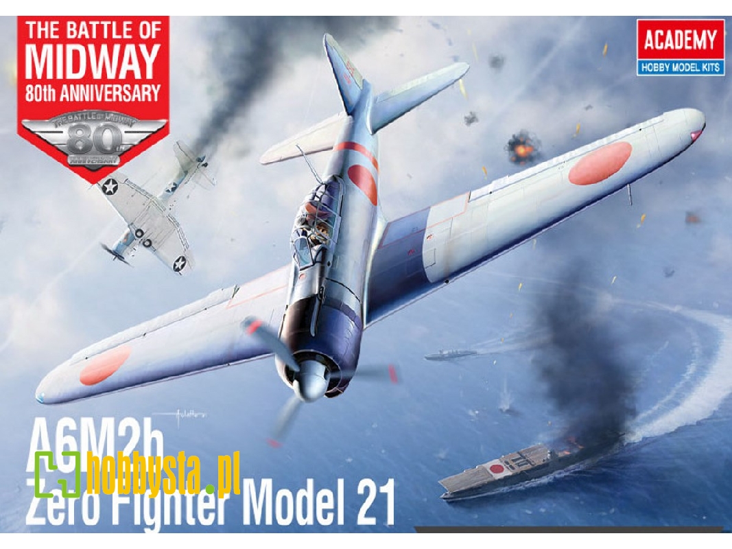 Mitsubishi A6M2b Zero Fighter Model 21 The Battle of Midway 80th Anniversary - image 1