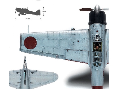 Mitsubishi A6M2b Zero Fighter Model 21 The Battle of Midway 80th Anniversary - image 7