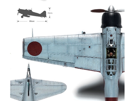 Mitsubishi A6M2B Zero - Boutique du Musée canadien de la guerre