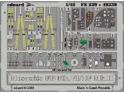 Mosquito FB Mk. VI/ NF Mk. II 1/48 - Tamiya - image 2