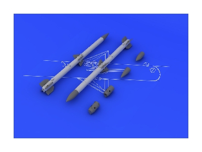 F-16 armament w/  laser guided bombs 1/48 - KINETIC MODEL - image 17