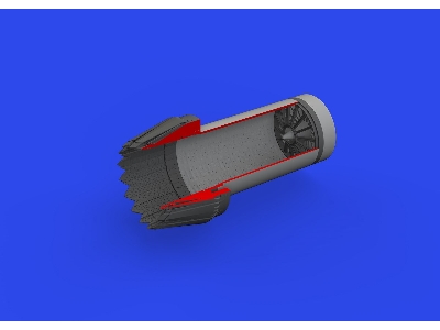 F-35A exhaust nozzle PRINT 1/48 - TAMIYA - image 6