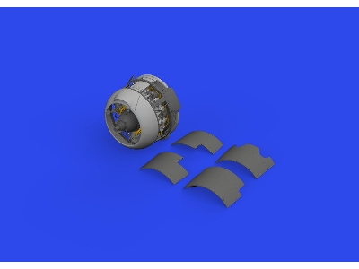 F4F-3A engine PRINT 1/48 - EDUARD - image 1