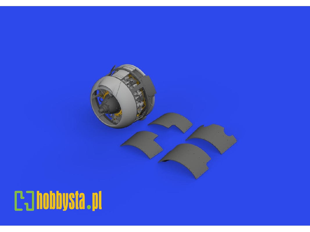 F4F-3A engine PRINT 1/48 - EDUARD - image 1