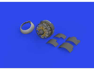 F4F-3A engine PRINT 1/48 - EDUARD - image 5