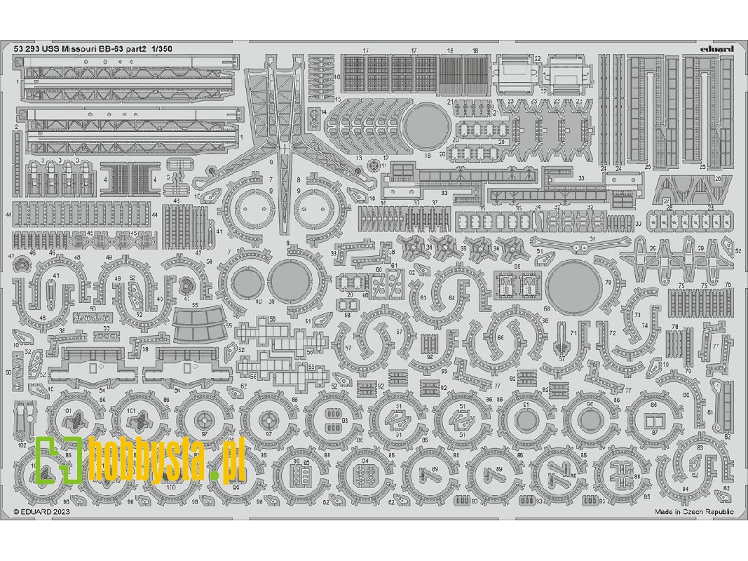 USS Missouri BB-63 part 2 1/350 - HOBBY BOSS - image 1