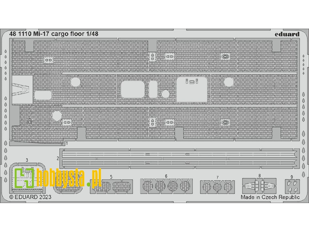 Mi-17 cargo floor 1/48 - AMK - image 1