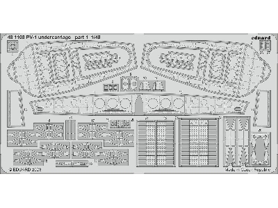 PV-1 undercarriage 1/48 - ACADEMY - image 1