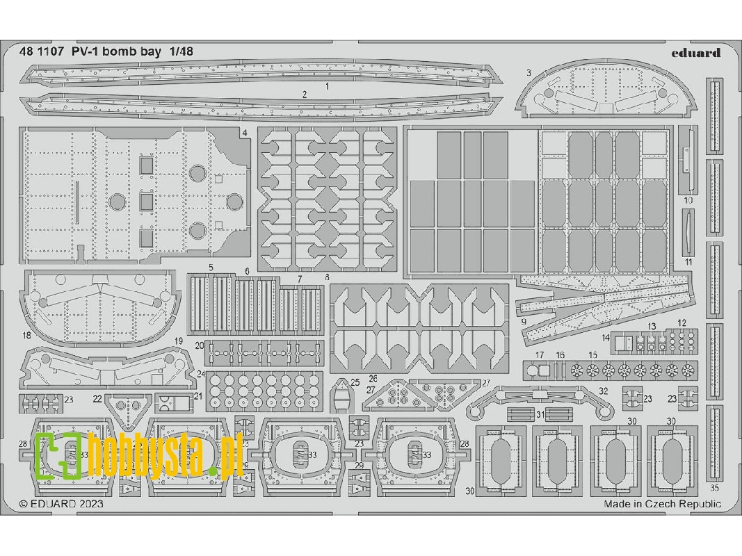 PV-1 bomb bay 1/48 - ACADEMY - image 1