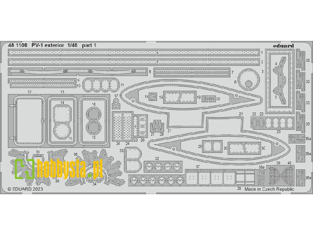 PV-1 exterior 1/48 - ACADEMY - image 1