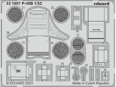 P-40B 1/32 - GREAT WALL HOBBY - image 2