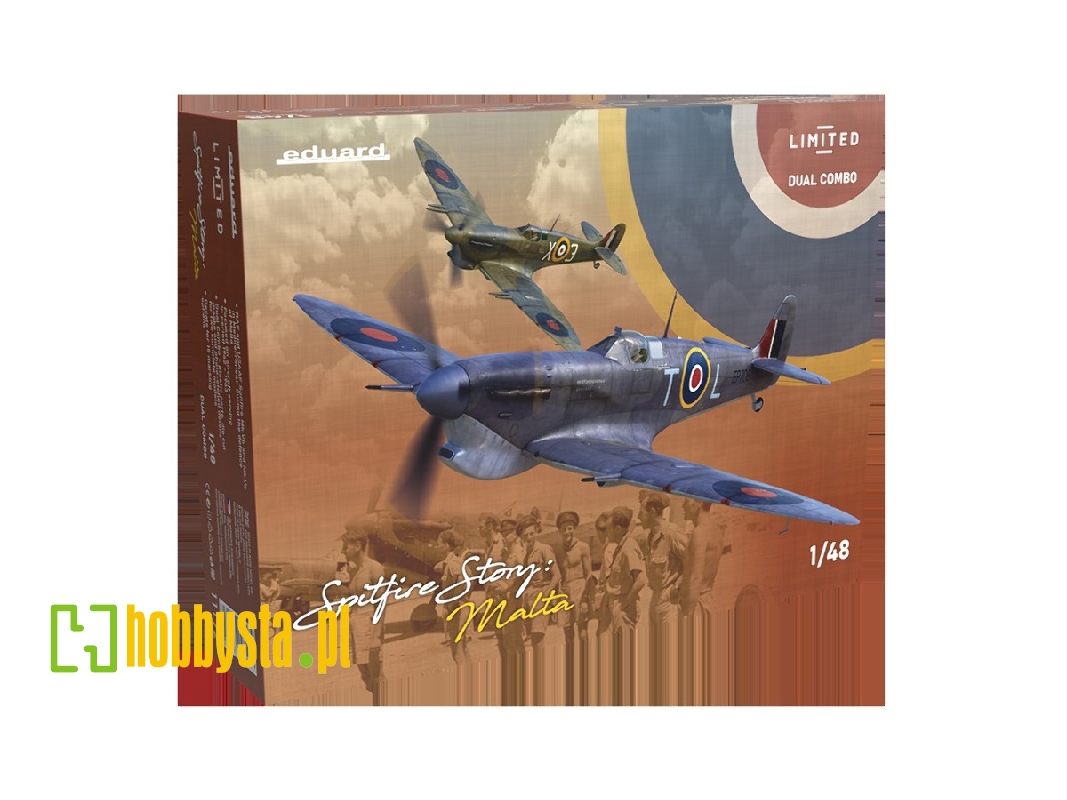 SPITFIRE STORY: MALTA DUAL COMBO 1/48 - image 1 SPITFIRE STORY: MALTA DUAL COMBO 1/48 - image 1