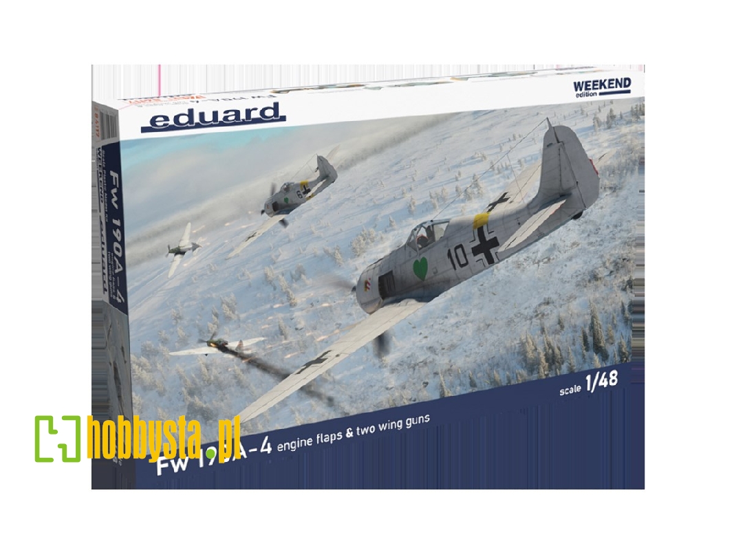 Fw 190A-4 w/ engine flaps & 2-gun wings 1/48 - image 1