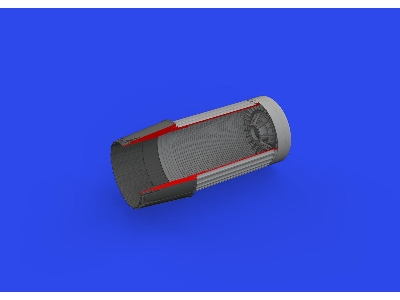 F-16 exhaust nozzle P&W F100 PRINT 1/48 - image 3