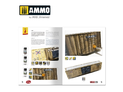 R-1301 Ammo Rail Center Solution Book 02 - How To Weather American Trains - image 9