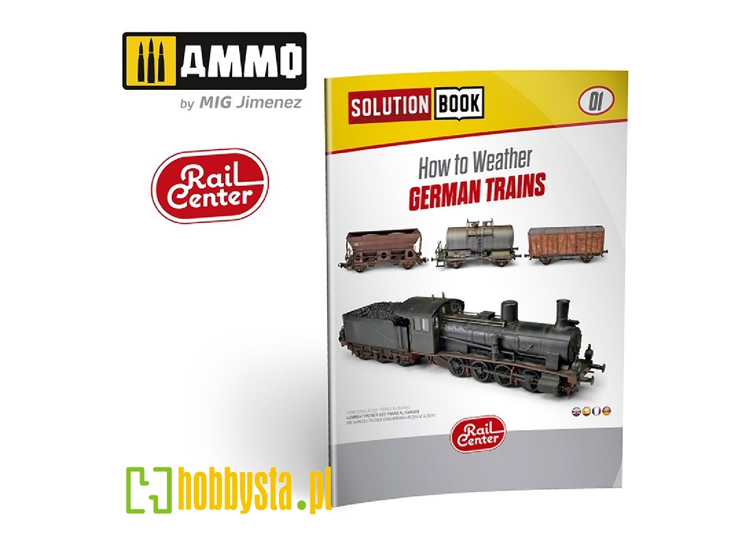 R-1300 Ammo Rail Center Solution Book 01 - How To Weather German Trains - image 1