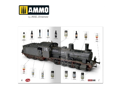 R-1300 Ammo Rail Center Solution Book 01 - How To Weather German Trains - image 2