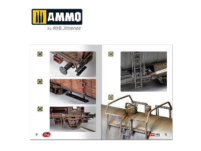 R-1300 Ammo Rail Center Solution Book 01 - How To Weather German Trains - image 8