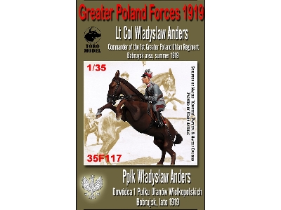 PpÄąâ€šk. WÄąâ€šadysÄąâ€šaw Anders - DowÄ‚Ĺ‚dca 1 PuÄąâ€šku UÄąâ€šanÄ‚Ĺ‚w Wielkopolskich - Wojska Wielkopolskie 1919 - image 1