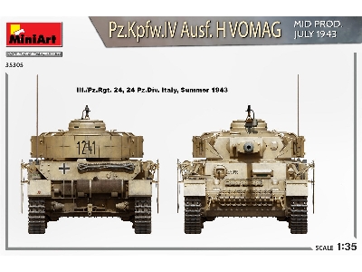 Pz.Kpfw.Iv Ausf. H Vomag. Mid Prod. July 1943. Interior Kit - image 37