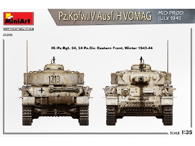 Pz.Kpfw.Iv Ausf. H Vomag. Mid Prod. July 1943. Interior Kit - image 41