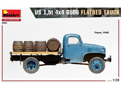 U.S. 1,5t 4&#215;4 G506 Flatbed Truck - image 8