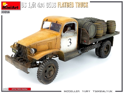 U.S. 1,5t 4&#215;4 G506 Flatbed Truck - image 34