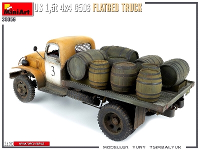 U.S. 1,5t 4&#215;4 G506 Flatbed Truck - image 35