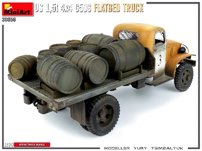 U.S. 1,5t 4&#215;4 G506 Flatbed Truck - image 36