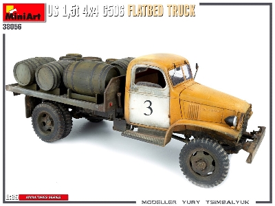 U.S. 1,5t 4&#215;4 G506 Flatbed Truck - image 37